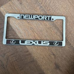 Lexus License Plate (1)