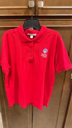 American heritage girls adult polos