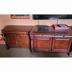 READ DESCRIPTION FOR WEEKEND PRICE IF POSTED AVAILABLE HEKMAN 3 PIECE FURNITURE 