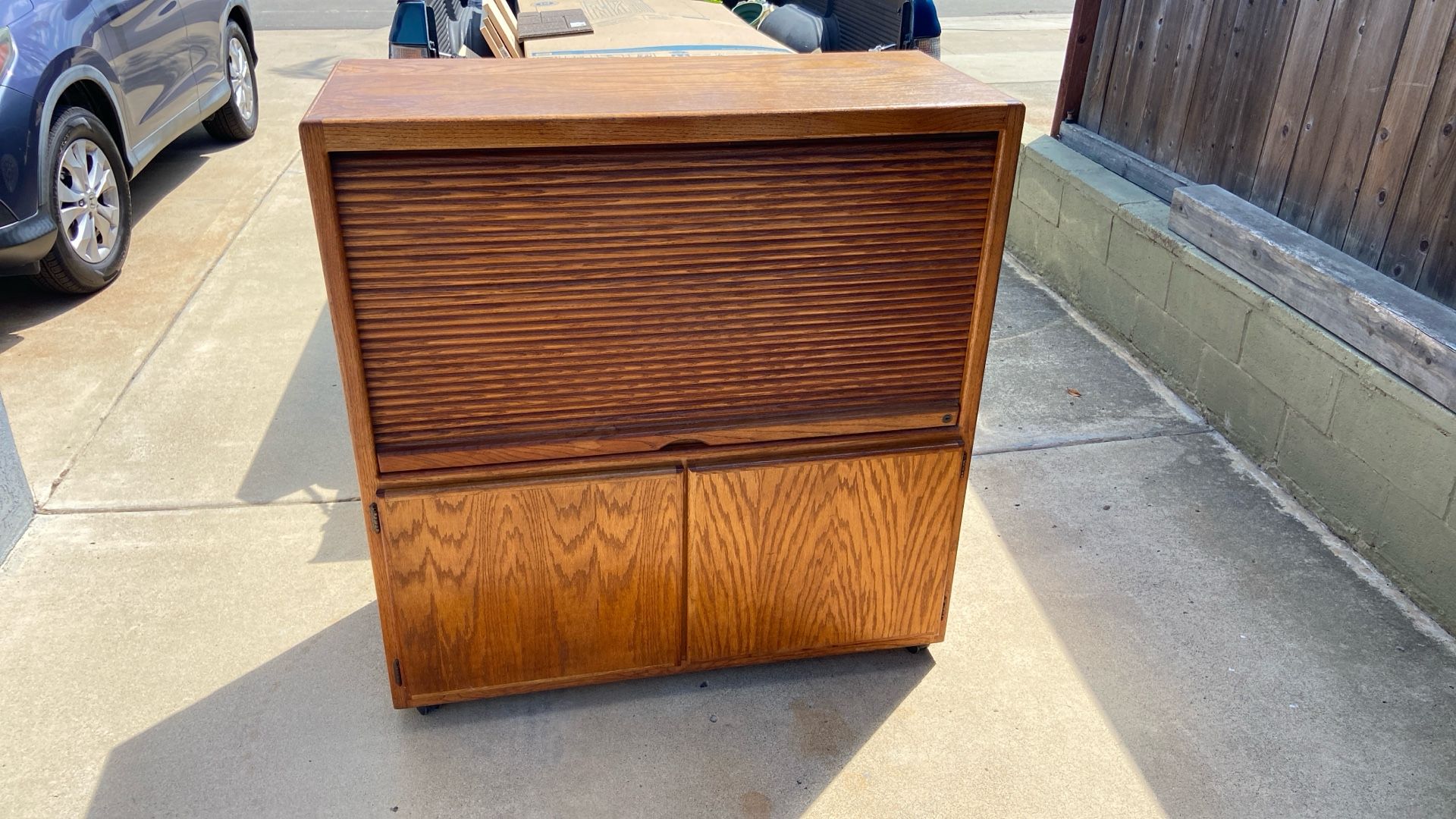 Cabinet. TV Stand. Private storage. 