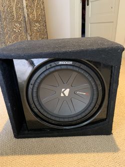 10" Kicker Subwoofer in Box