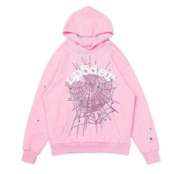 Pink Sp5der hoodie Size S