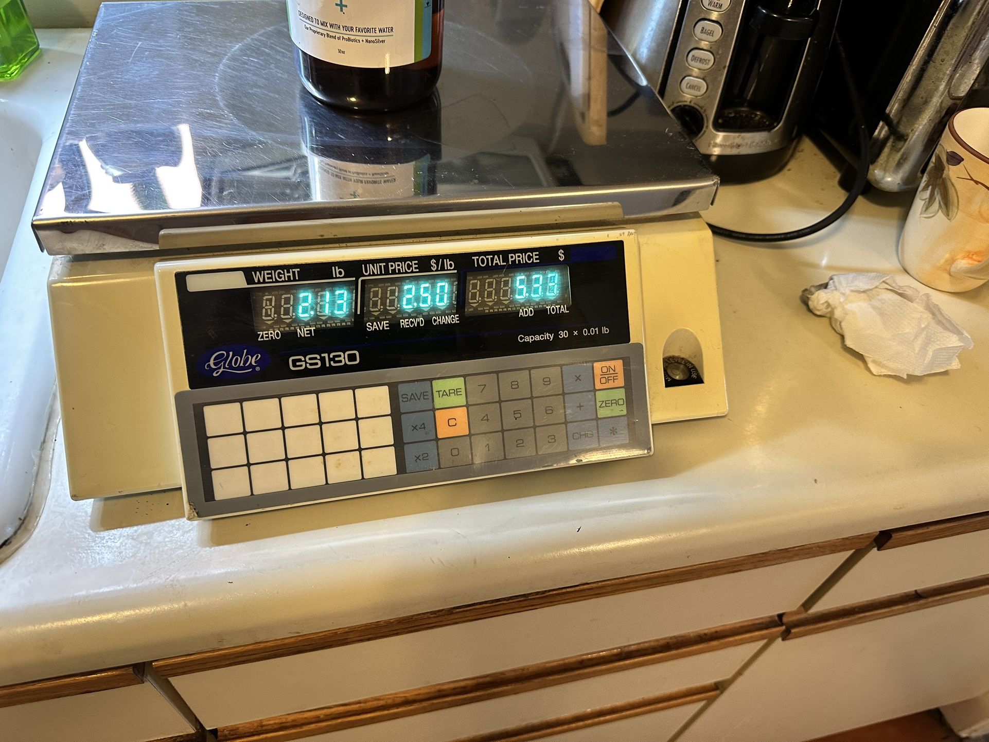 GLOBE GS130 Deli Scale In Xlnt Condition