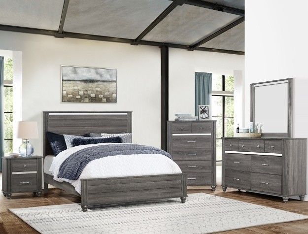 Brand New.! 6pc Queen Size bedroom Set😍/ Take It home with Only$39down/ Hablamos Español Y Ofrecemos Financiamiento 🙋 