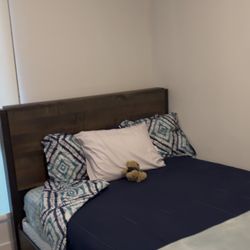 Bed frame And Nightstand 