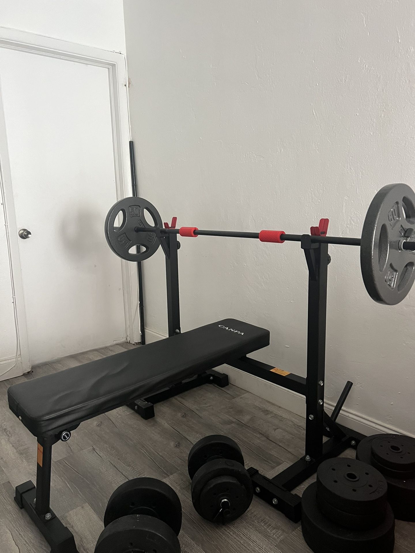 Bench Press + Weights Included 