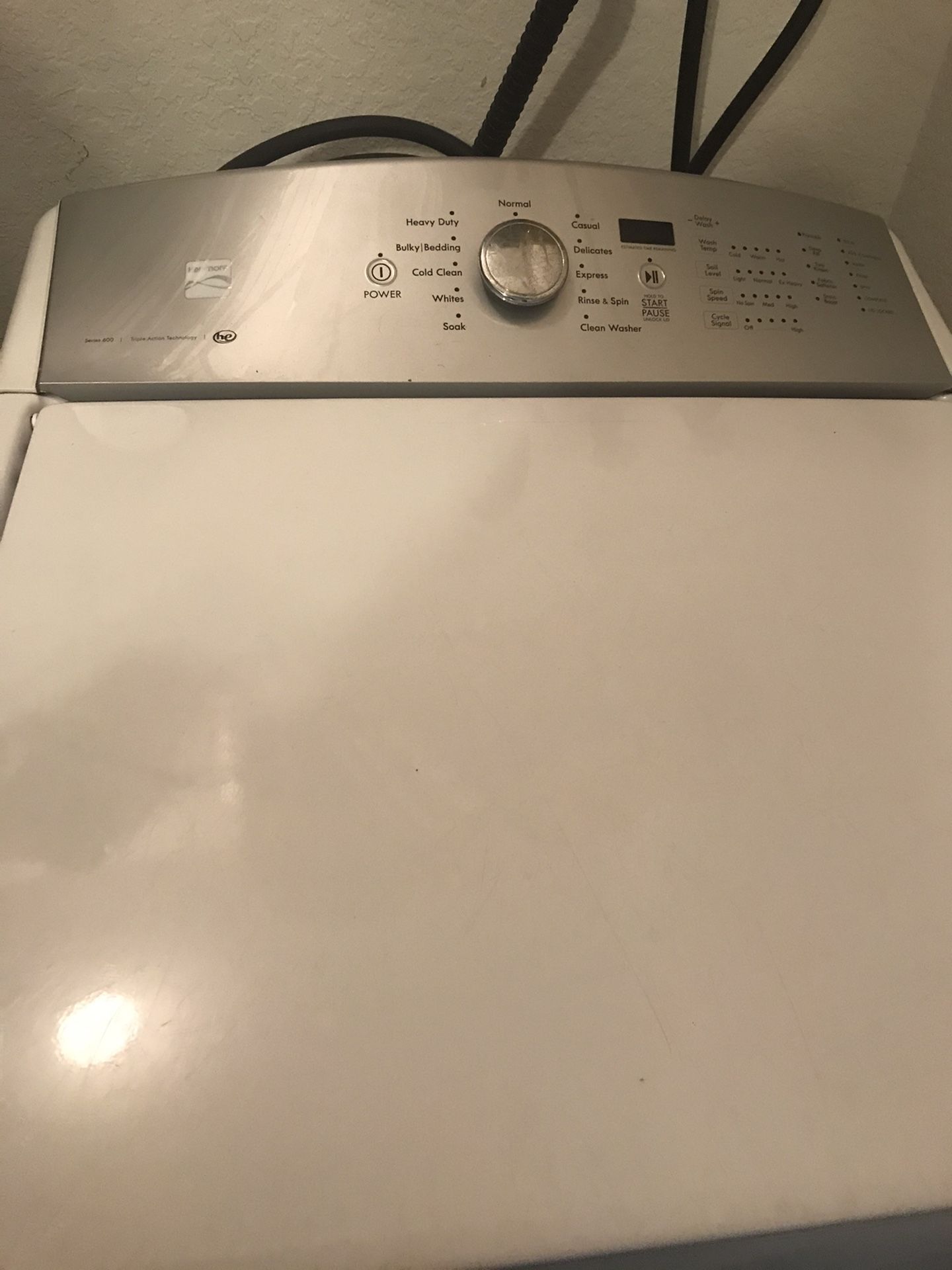 Kenmore washer machine