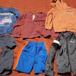 Size 4 & Size 5 Boys Clothes Small Bag