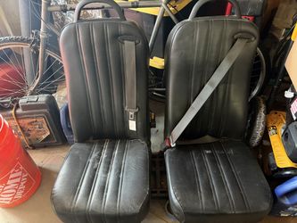 Leather seats (two) Mercedes Benz $125 or best offer