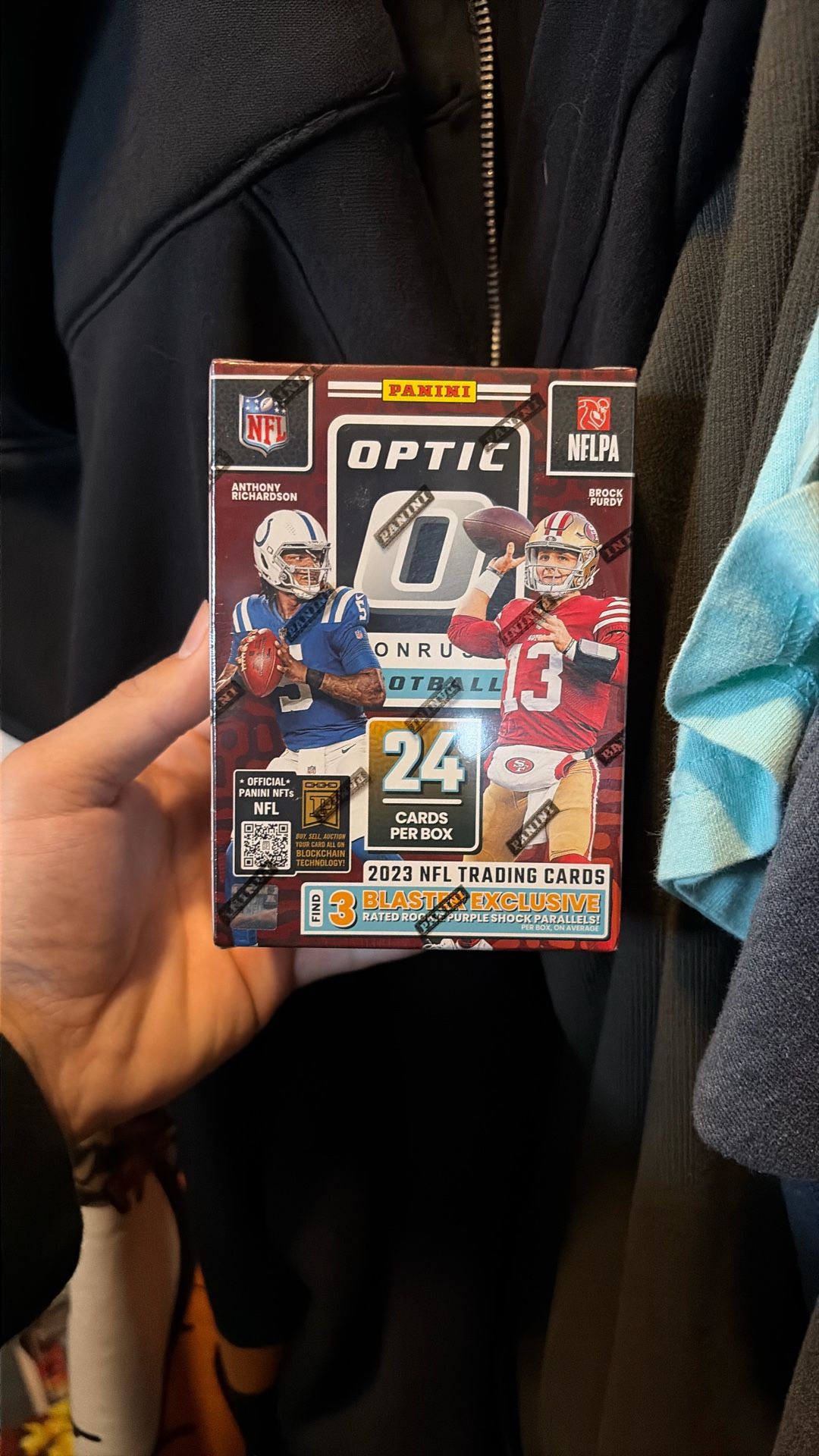 2023 Panini Donruss Optic Football Blaster Box (Purple Shock)