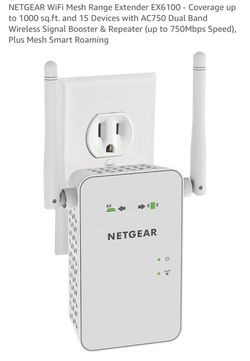 NETGEAR EX6100 Dual-Band Wi-Fi Router/Extender