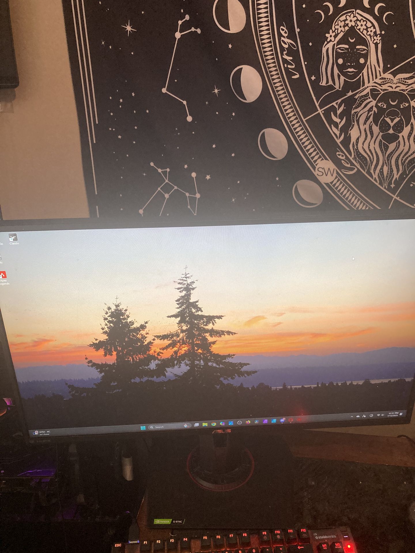 Asus VG278QR 27” Gaming monitor 1080p, 165 Hz