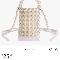 Bridal Pearl Purse  