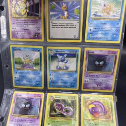 Lot Of 18 Wizards Of The Coast Pokemon Cards Rare Uncommon Lightly Played