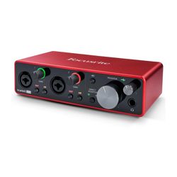 Focusrite Scarlett 3rd Gen 2x2 Interface with and 1 XLR Cables