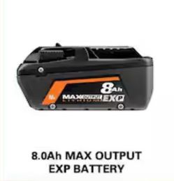 R840080 8.0 Ah MAX Output EXP Battery RIDGID