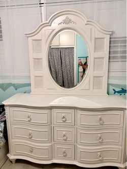 White dresser