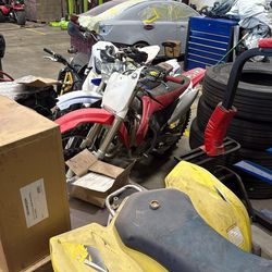 Bikes for trade or sale take all for 6k