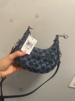 Coach denim purse