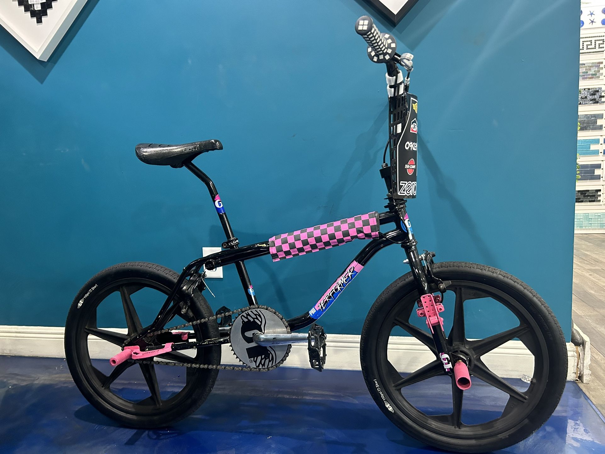 Old School BMX GT bike Black