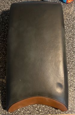 2010 Lexus LS460 LS500 Armrest / Center Console Lid Black And Brown