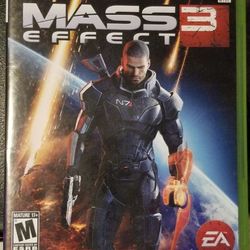 Mass Effect 3 Xbox 360 Game USED