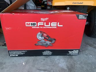  M18 FUEL 18V Lithium-Ion Brushless Cordless 10 in. Dual Bevel Sliding Compound Miter Saw (Tool-Only)