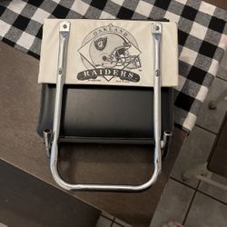 Vintage Oakland Raiders Stadium Seat