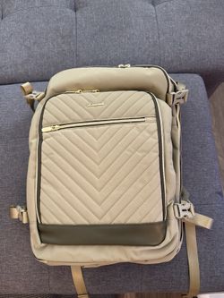 LOVEVOOK Quilted Backpack - Brand New (Khaki)
