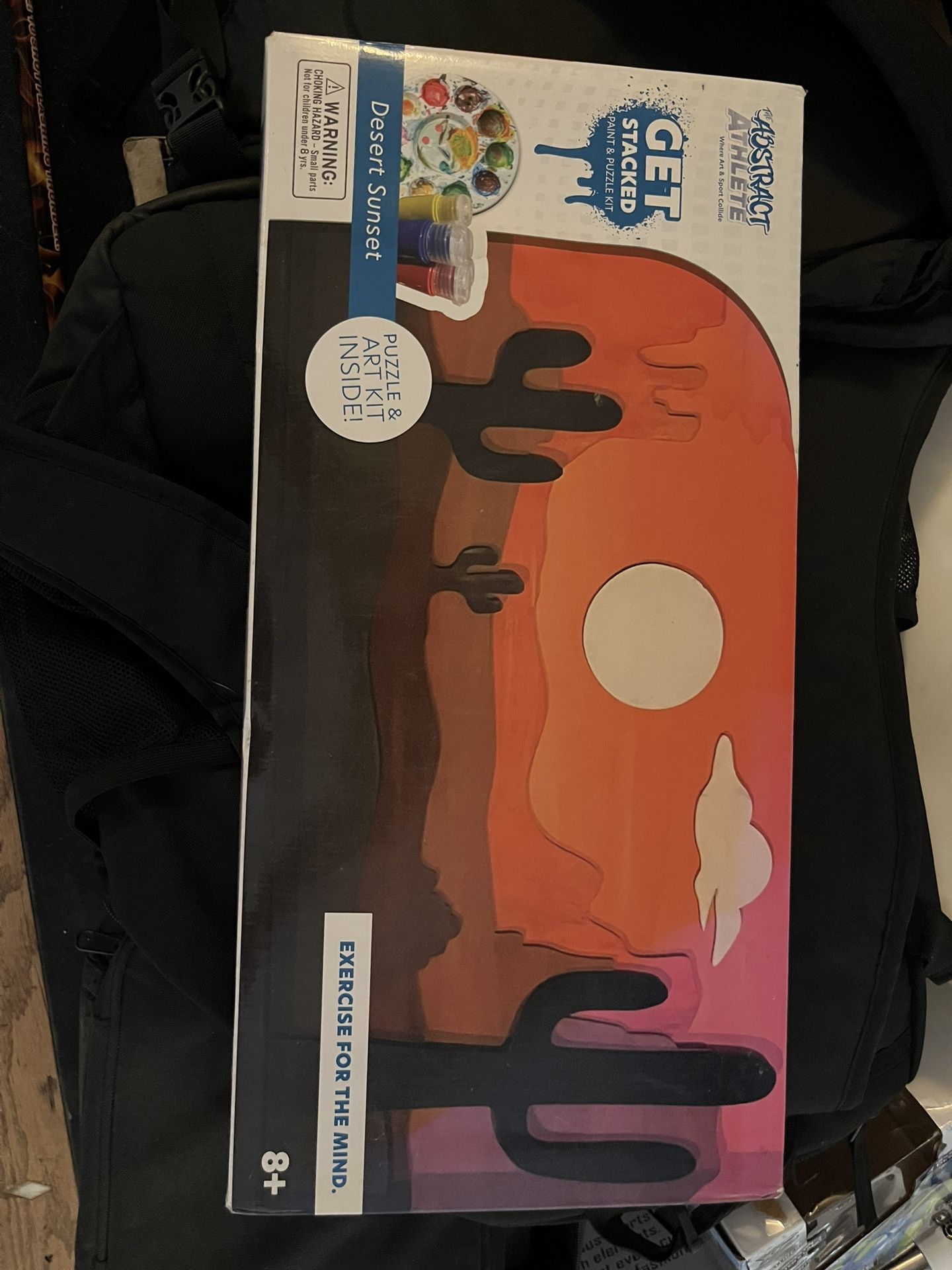 NIB Desert Sunset Puzzle & Art Kit by The Abstract Athlete