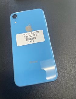 Apple iPhone XR 64GB Blue Unlocked For Any Carrier