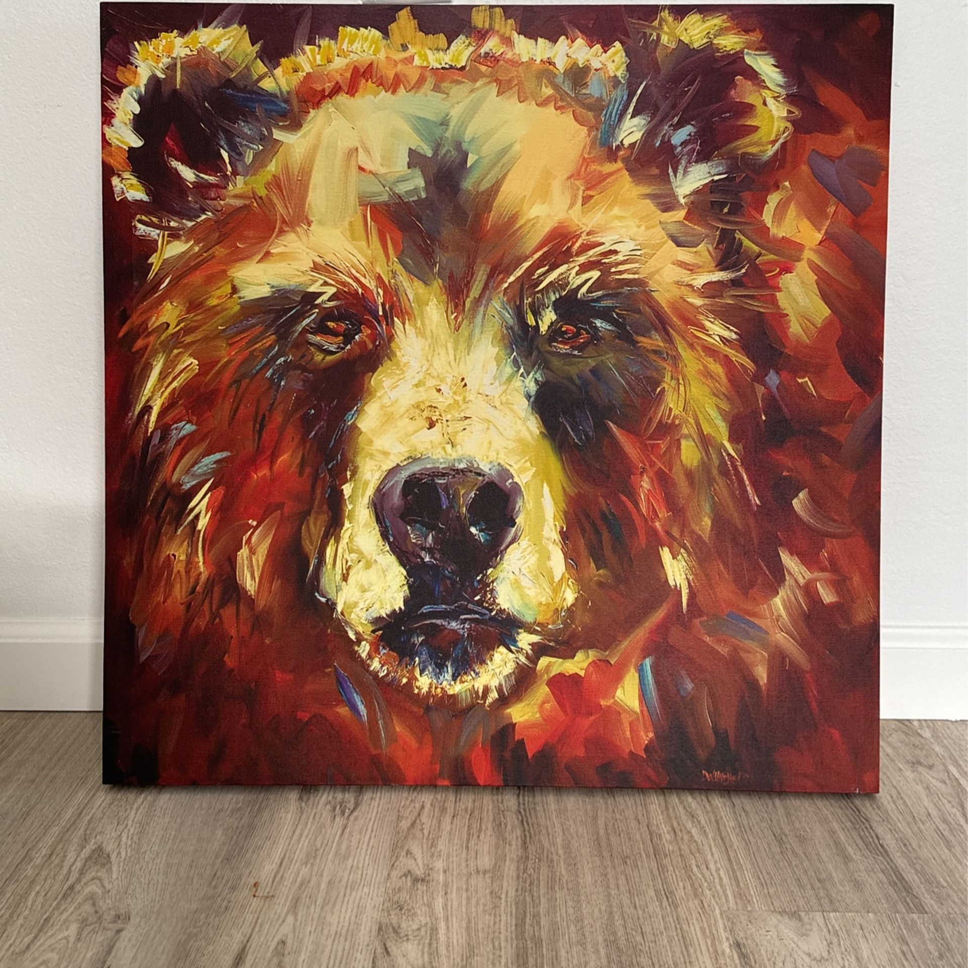 24 x 24 x 1”Print On Canvas.