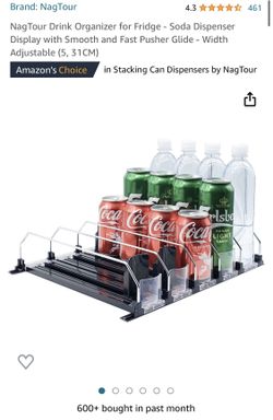 New! Drink Organizer for Fridge/ Soda Dispenser