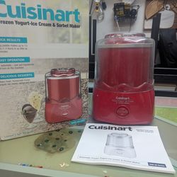 Cuisinart Automatic Frozen Yogurt, Ice Cream & Sorbet Maker, model CIM-22RPC