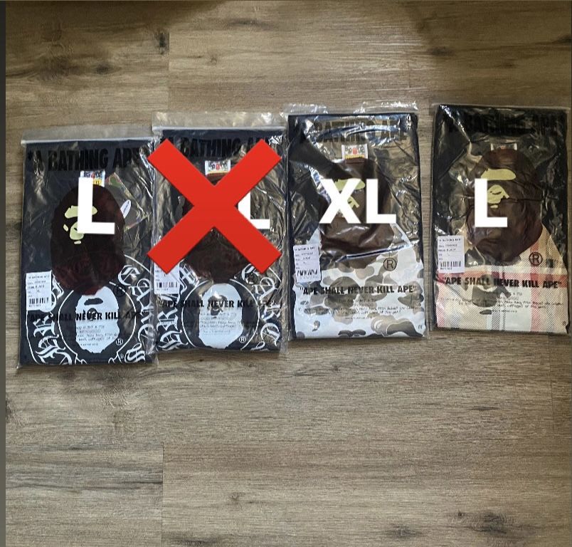 Bape shirts
