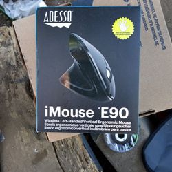 I Mouse E90 Wireless Left-handed Vertical Agronomic Mouse