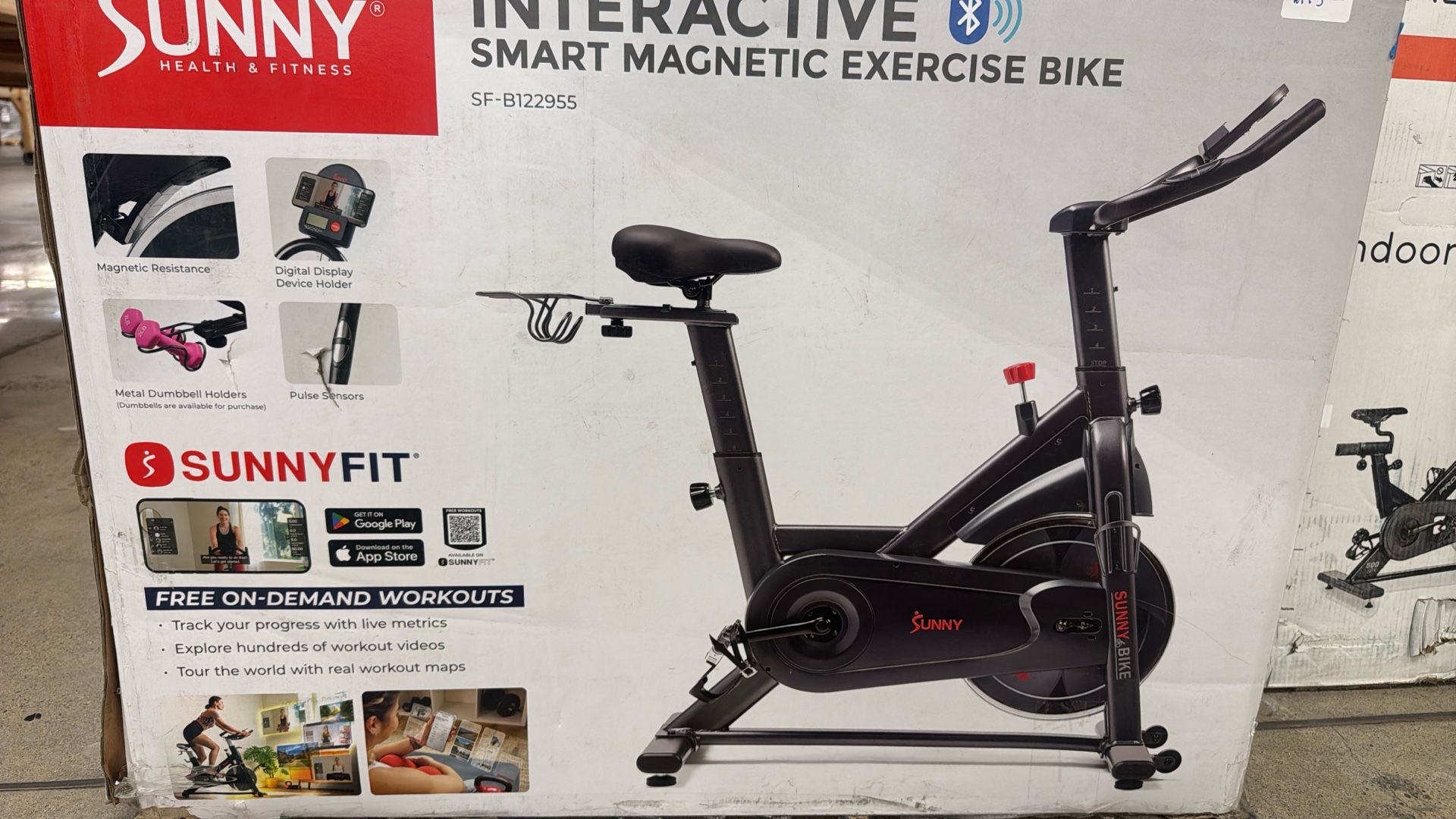 INTERACTIVE SMART MAGNETIC EXERCISE BIKE