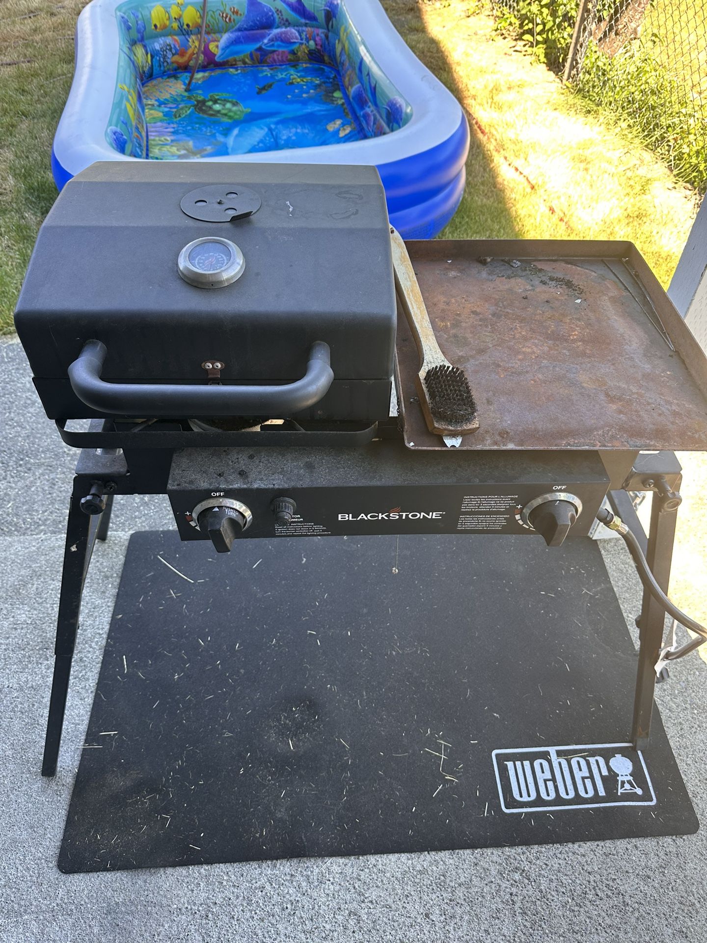 Black stone Half Grill Half Griddle for Sale in WA OfferUp