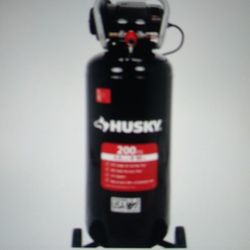 Husky 200 psi oil free store portable vertical electric air compressor