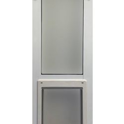 New Other Ideal Pet Products Aluminum Vertical Sash White Window Pet Door