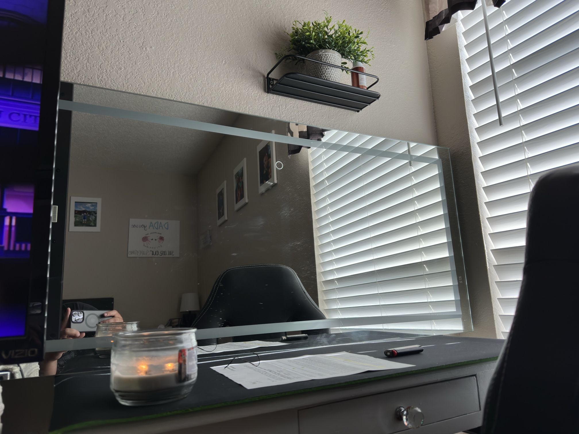 Light Up Big Vanity Mirror 