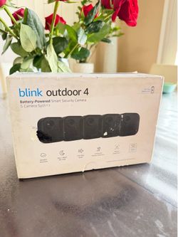 5-Camera Blink Outdoor 4 2K+ Wireless Smart Security Camera