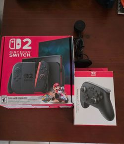 Nintendo Switch 2 Console Bundle with Pro Controller and Camera