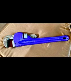 14 in. Heavy Duty Cast Iron Pipe Wrench with 2.5 in. Jaw Capacity 