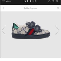 Authentic Gucci Toddler Shoes