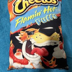 Hot Cheeto Pillow