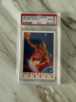 1991-92 Fleer Michael Jordan Pro Vision #2 PSA 10 GEM MINT