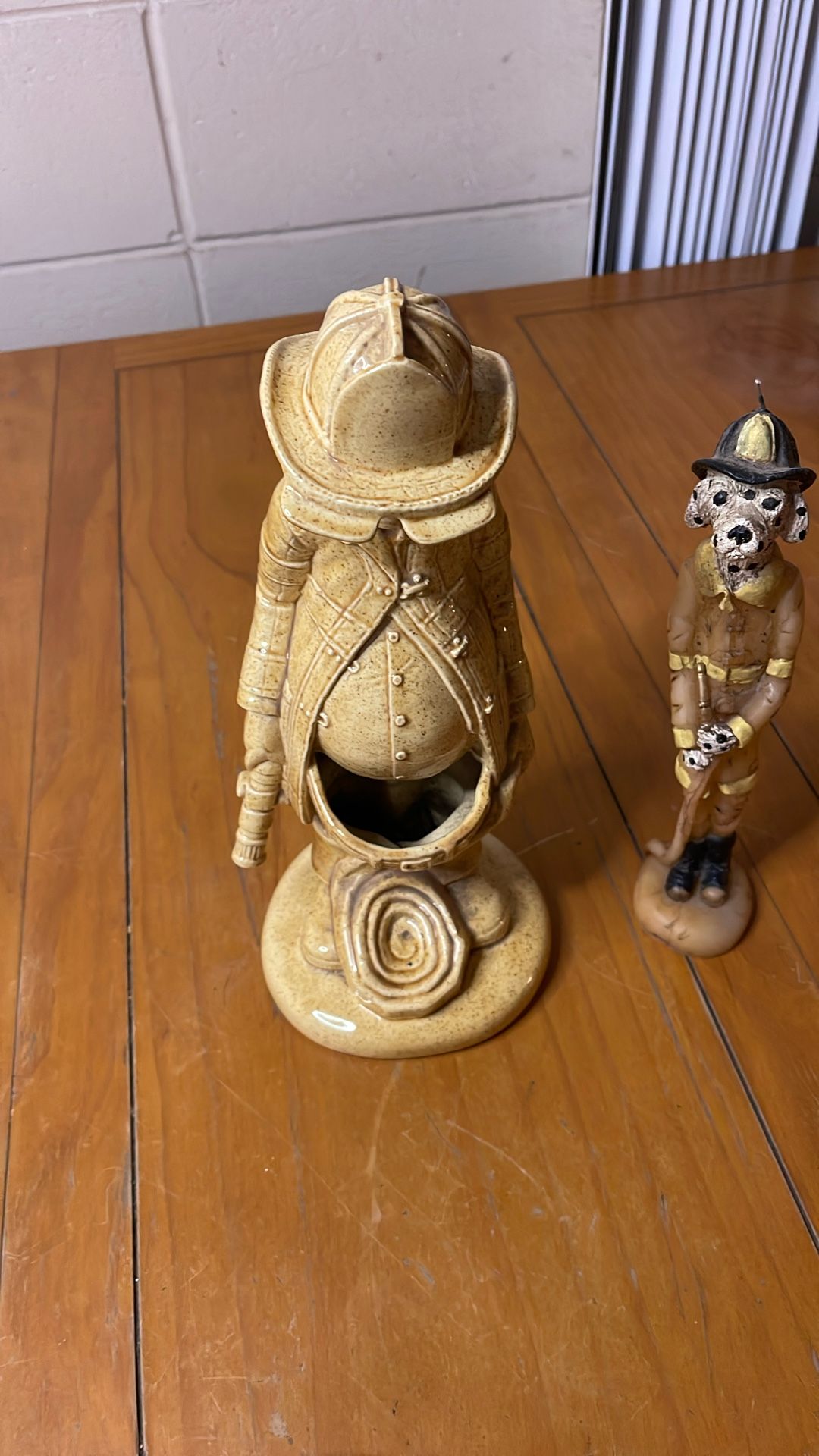 firefighter sculpture