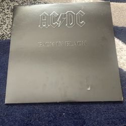 ACDC Back in Black Vinyl