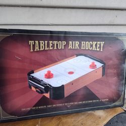 Brand New table top Air hockey game REGALO Nuevo PRODUCTO